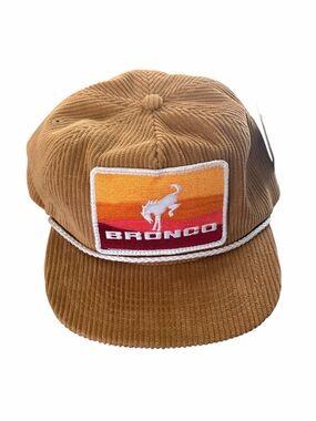 BRONCO NWT Corduroy Rope SnapBack OSFM Snag Collective Made in USA